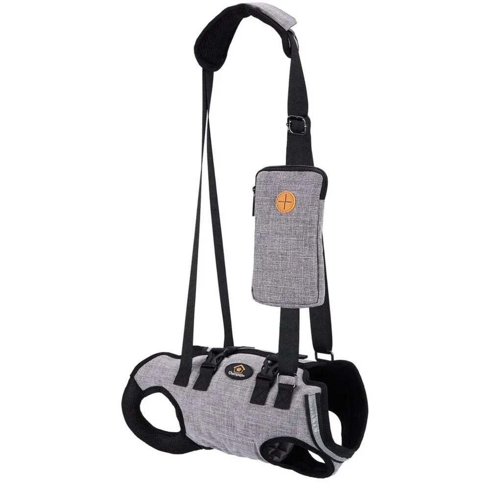Ownpets Dog Sling Harness, Outdoor Sling Bag for Spine Protection, SZ Med